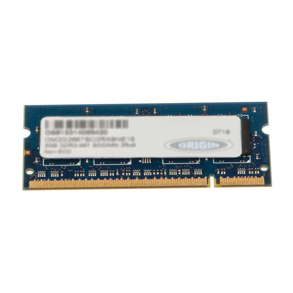 Origin Storage DELL512S64D2800 geheugenmodule 4 GB 1 x 4 GB DDR2 200-pin SO-DIMM (DELL512S64D2800) thumbnail