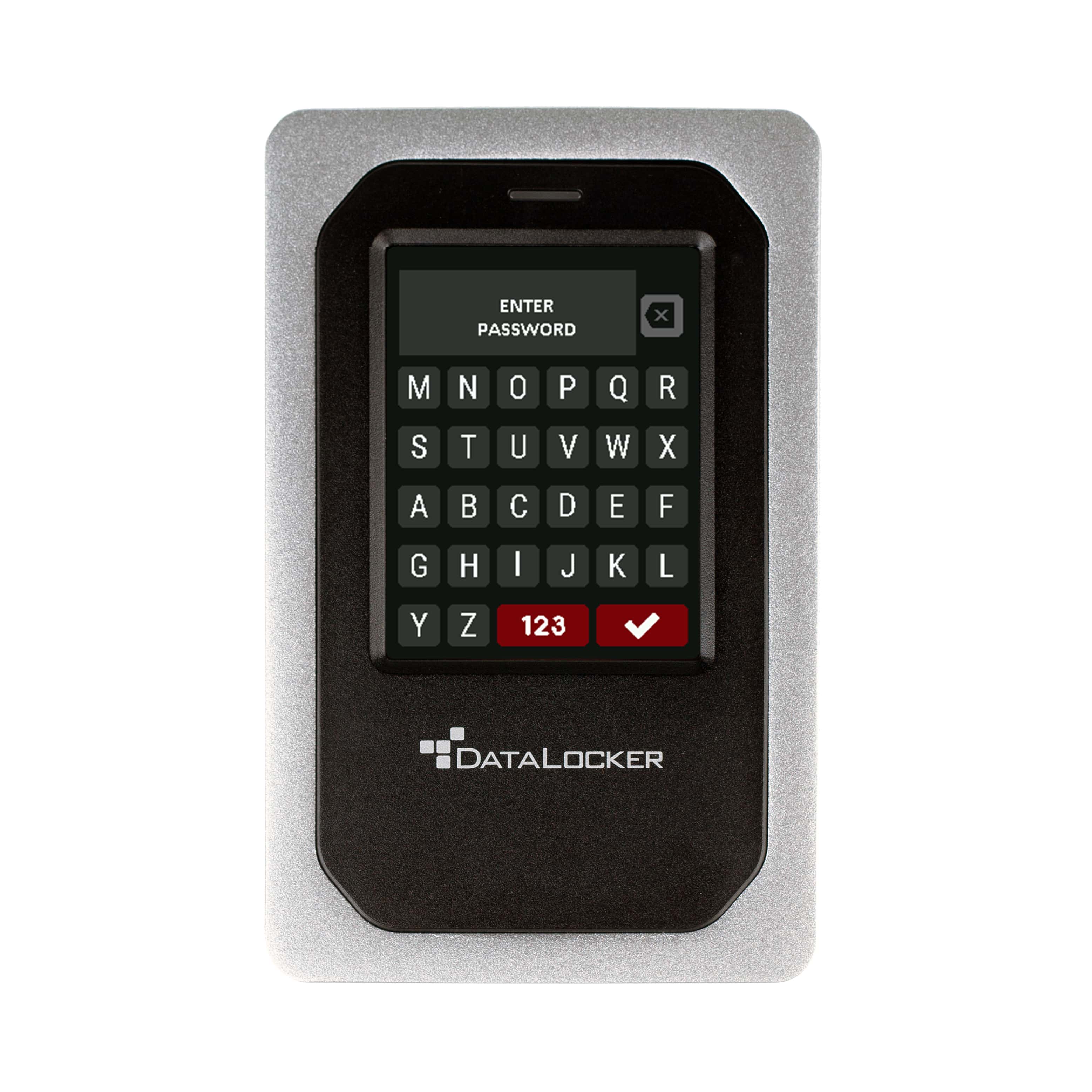 DataLocker DL4 FE externe harde schijf 1000 GB Aluminium, Zwart (DL4-1TB-FE) thumbnail