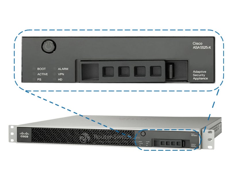 Cisco NGFW ASA 5545-X w/ SW,8GE (ASA5545-2SSD120-K9-RFB) thumbnail