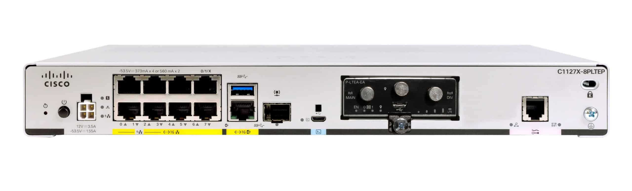 Cisco ISR 1100X 8P xDSL GE SFP (C1127X-8PLTEP-RFB) thumbnail