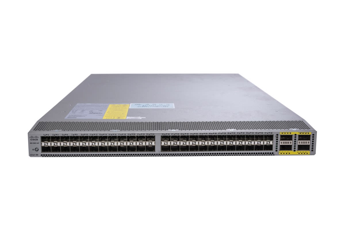 Cisco Nexus 6001, 1RU switch, fixed (N6K-C6001-64P-RFB) thumbnail
