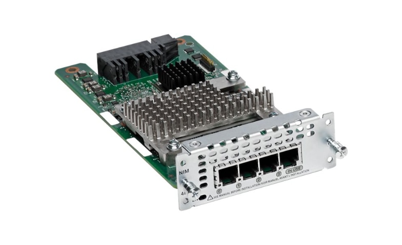Cisco 4-Port Network Interface (NIM-4FXSP-RFB) thumbnail