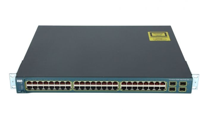 Cisco Catalyst 3560 48 10/100 + 4 (WS-C3560-48TS-E-RFB) thumbnail