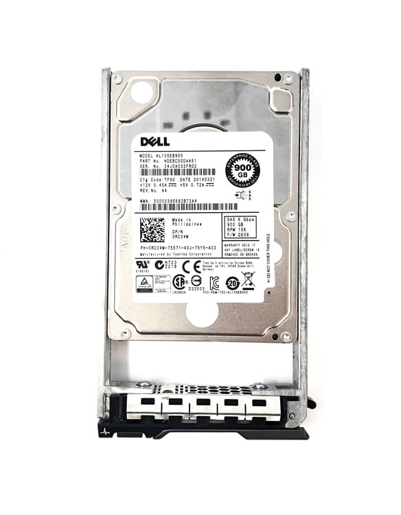 Dell 900GB 10K 6G 2.5INCH SAS HDD (08JRN4-RFB) thumbnail