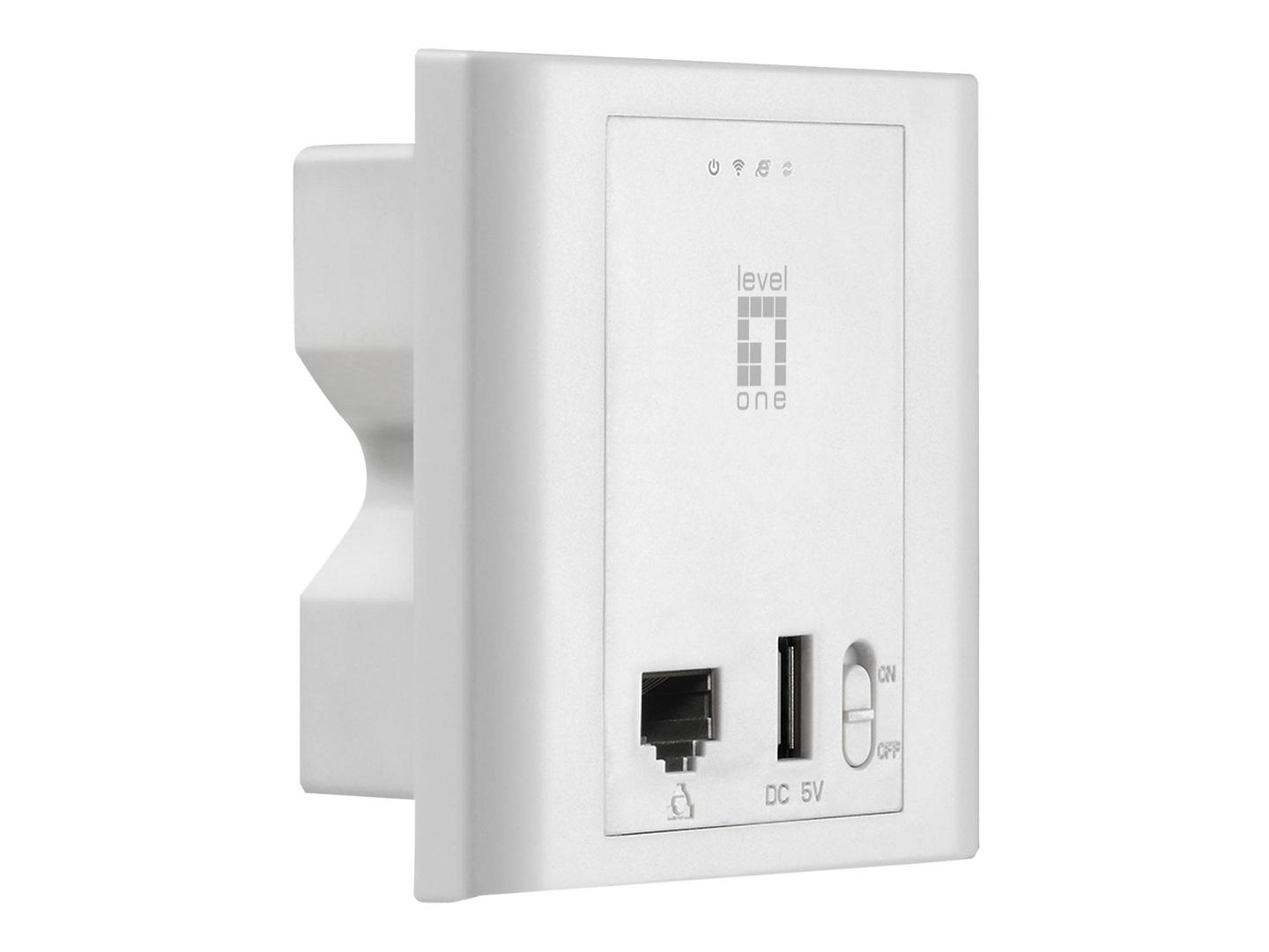 LevelOne WL-AP WAP-6221 300Mbps PoE Indoor-Wandhalterung (WAP-6221) thumbnail