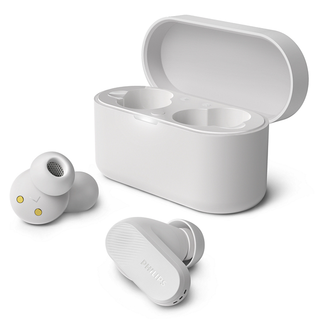 Philips 3000 series TAT3509WT/00 hoofdtelefoon/headset True Wireless Stereo (TWS) In-ear Oproepen/muziek Bluetooth Wit (TAT3509WT/00) thumbnail