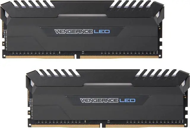 Corsair DDR4 16GB PC 2666 CL16 CORSAIR KIT (2x8GB) Veng. blue LED retail (CMU16GX4M2A2666C16B) thumbnail