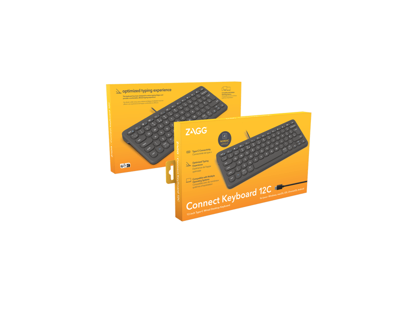 ZAGG Connect 12C - tastatur - QWERTY - (103211037) thumbnail
