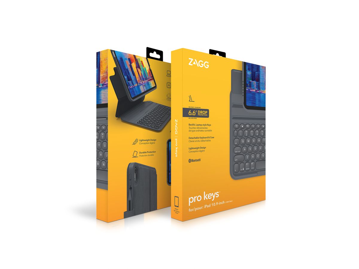 Zagg Keyboard Pro Keys Apple iPad 10.9 10th (103410815) thumbnail
