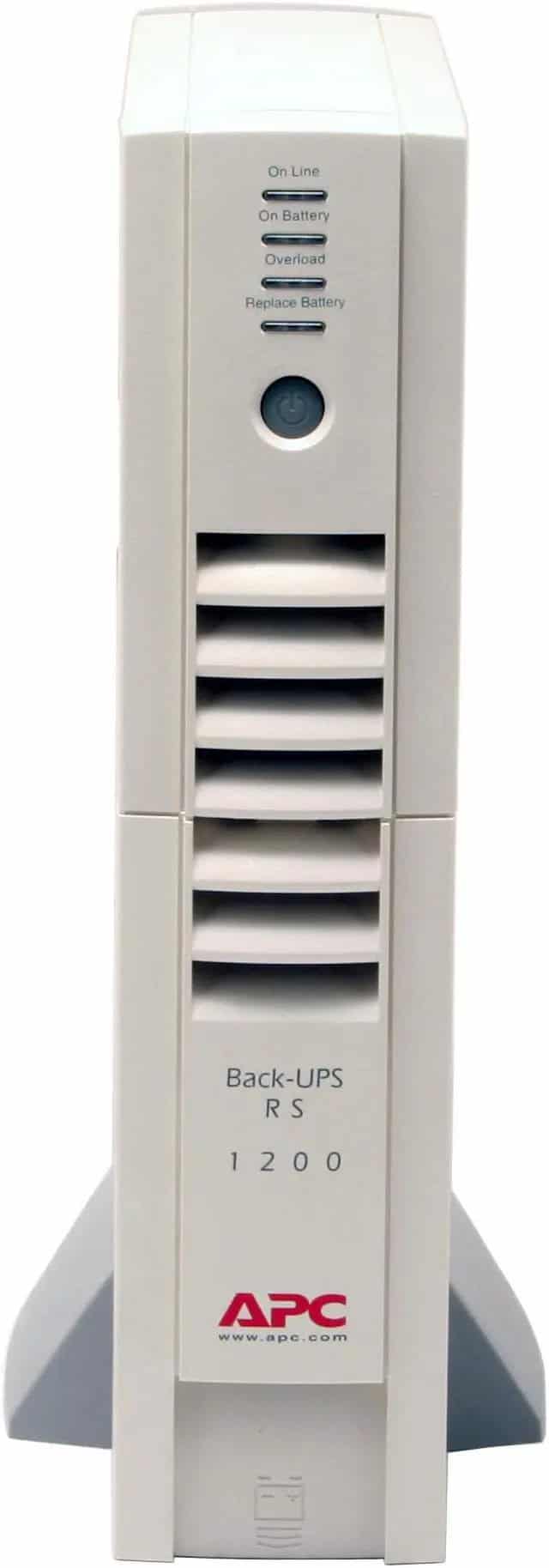 APC Back-UPS RS, 1200 VA, 780 W, 420 J, 6.2 min, 17.4 min, 15 h (BR1200) thumbnail