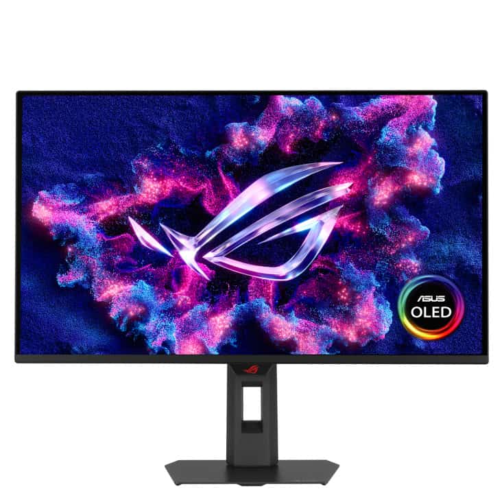 ASUS ROG Strix OLED XG27AQDMES computer monitor 67,3 cm (26.5") 2560 x 1440 Pixels Quad HD QD-OLED Zwart (90LM0C80-B01171) thumbnail