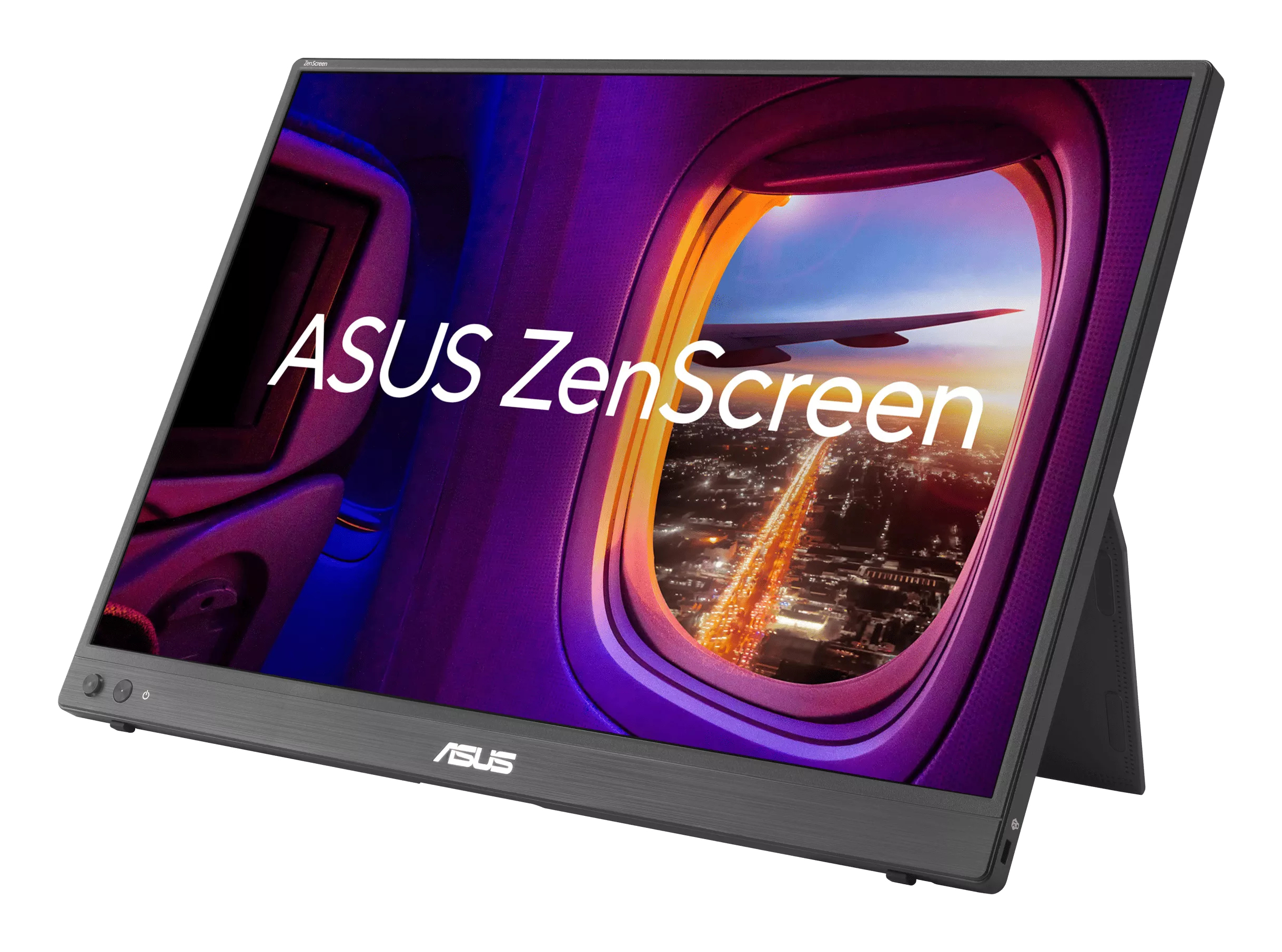 ASUS ZenScreen MB16FC computer monitor 40,6 cm (16") 1920 x 1200 Pixels WUXGA LCD Zwart (90LM0CB1-B01N71) thumbnail