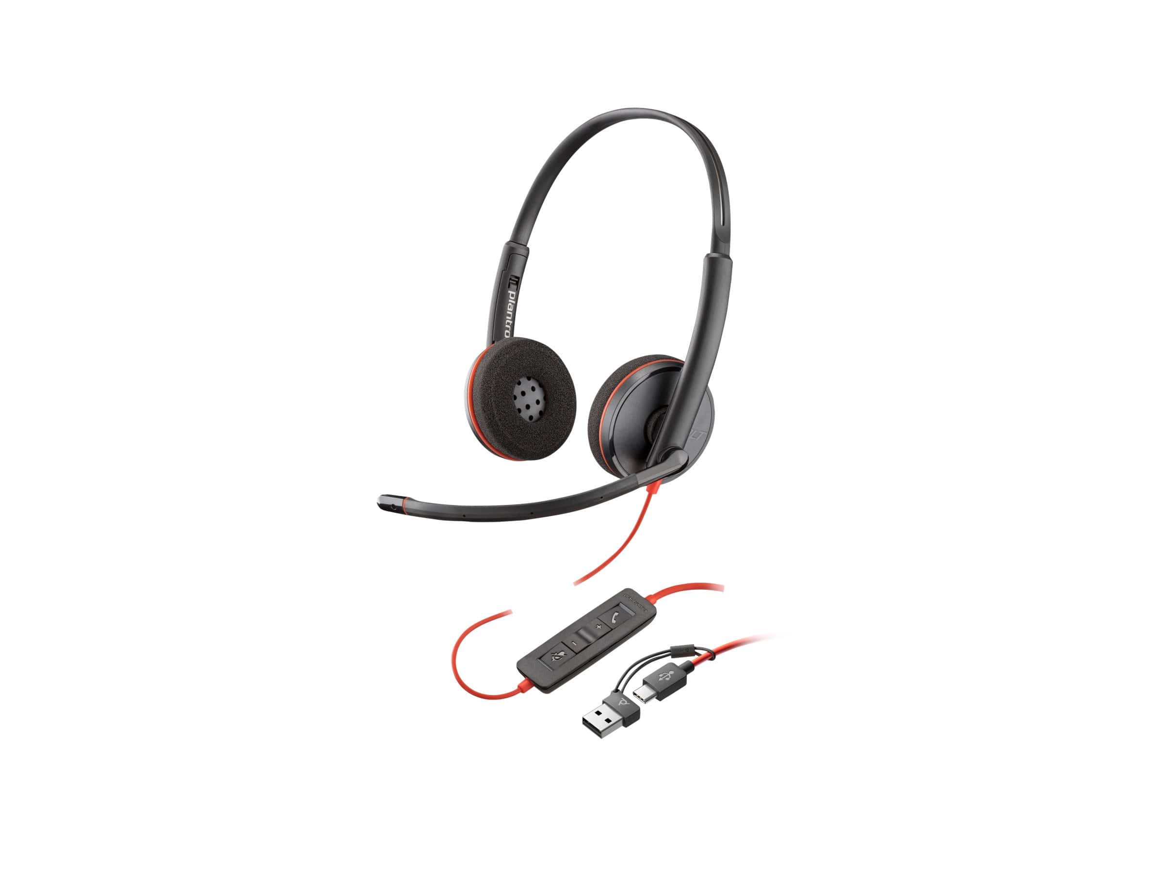 HP Poly Blackwire C3210 USB - headset (209744-101) thumbnail