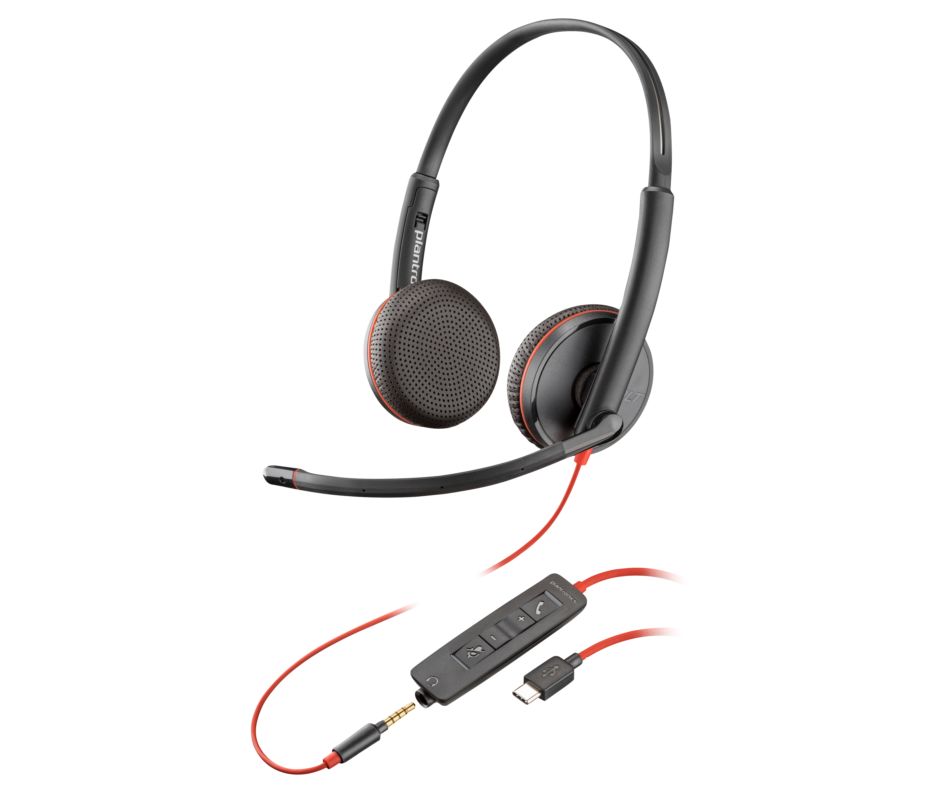 HP Poly Poly Blackwire C3225 Stereo USB-C Headset (80S04AA) thumbnail