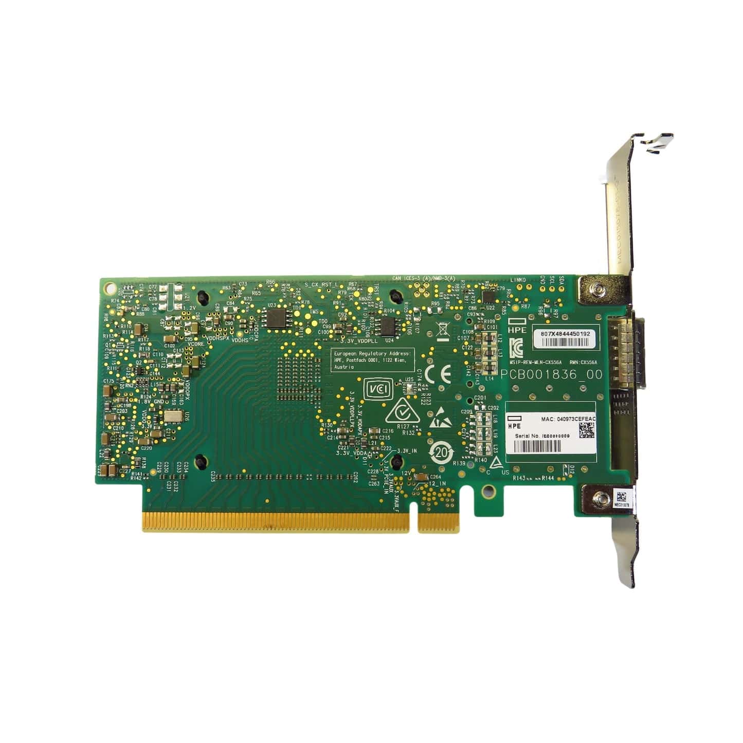 HP SPS-PCA, Adaptr NIC G3 1p 100Gbe QSFP28 (877697-001) thumbnail