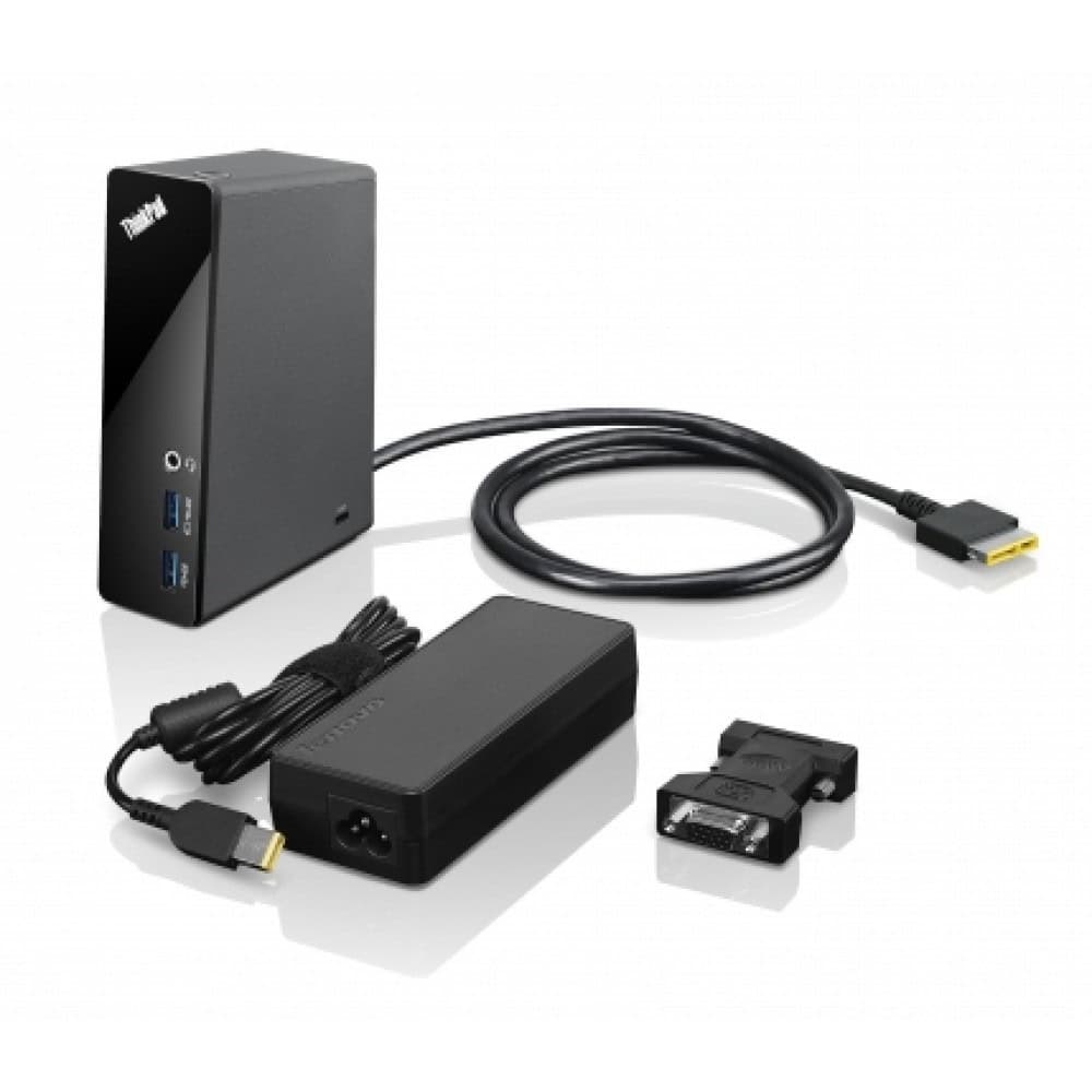 Lenovo ThinkPad OneLink Pro Dock Bedraad USB 2.0 Zwart (4X10E52941) thumbnail