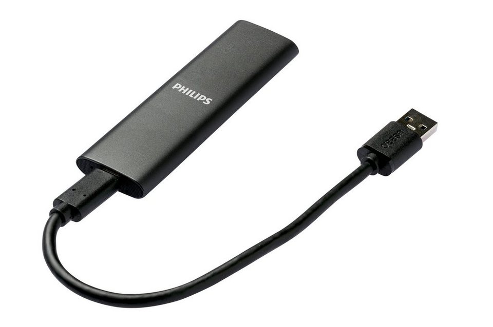 Philips External SSD 500GB Ultra Speed Grey (FM50SS030P00) (FM50SS030P/00) thumbnail