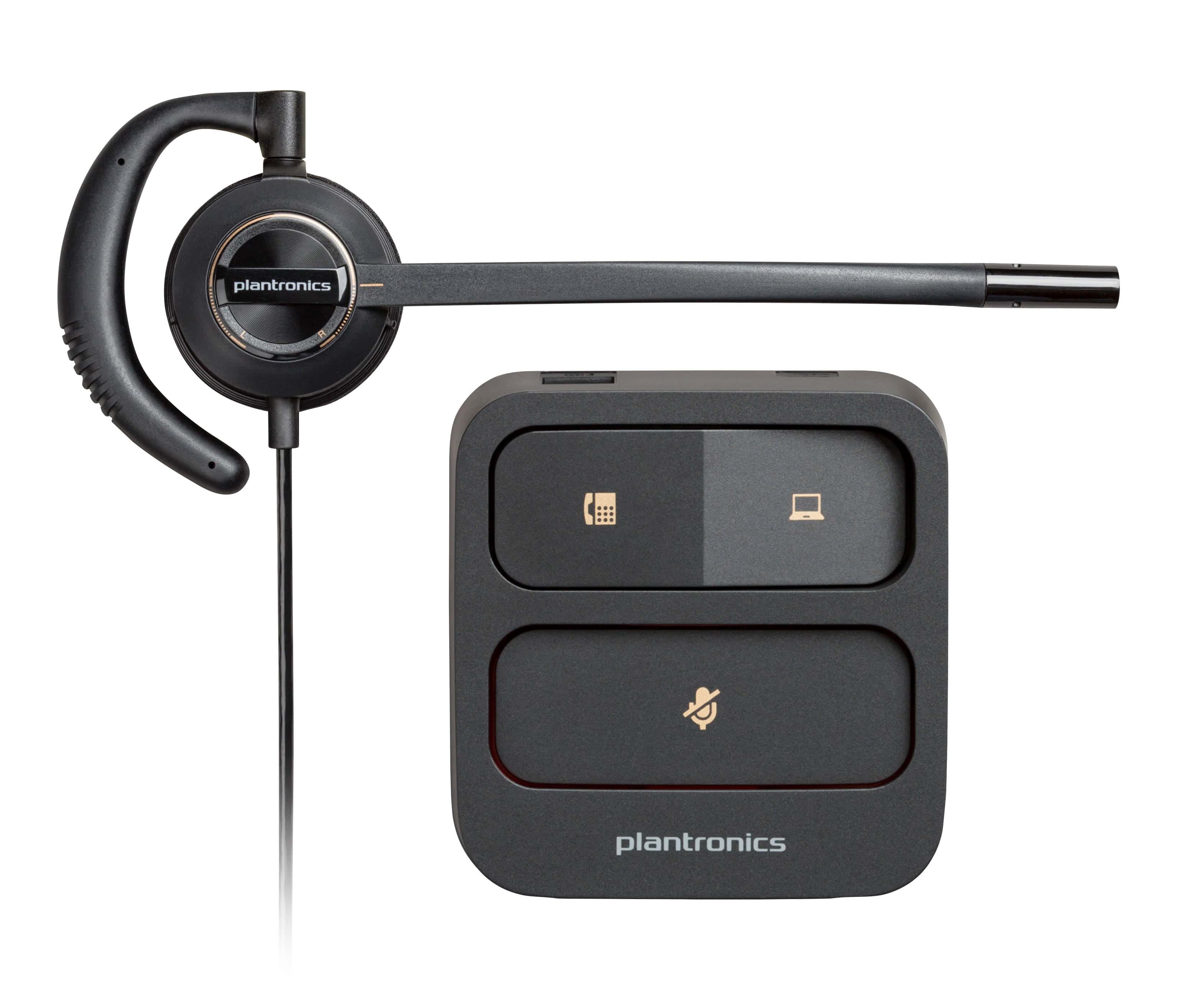 HP Poly EncorePro 530D met Quick Disconnect Discreet Digital Headset TAA (783P4AA) thumbnail