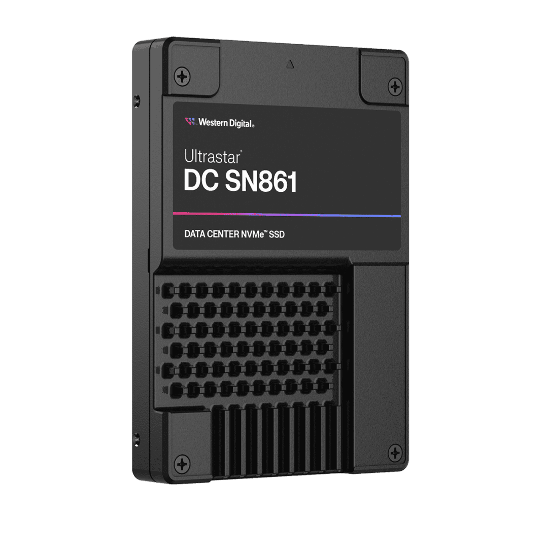 Western Digital 2,5 WD Ultrastar DC SN861 WUS6BA138PSP9X3 - Datencenter - 3.84 TB - intern - U.2 PCIe 5.0 x4 (NVMe) (0TS2526) thumbnail