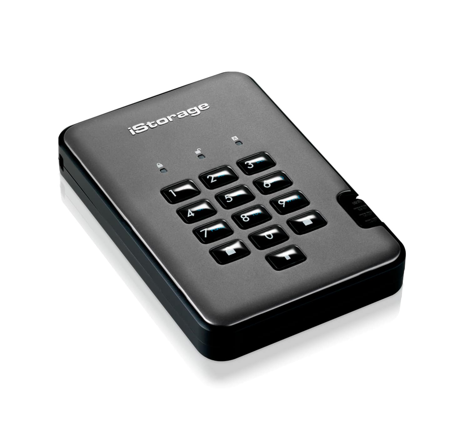Origin Storage DISKASHUR PRO2 SSD 256-BIT 16TB FIPS 140-2 CERTIFIED data-encryptieapparaat (ISDAP2256SSD16000CX) thumbnail