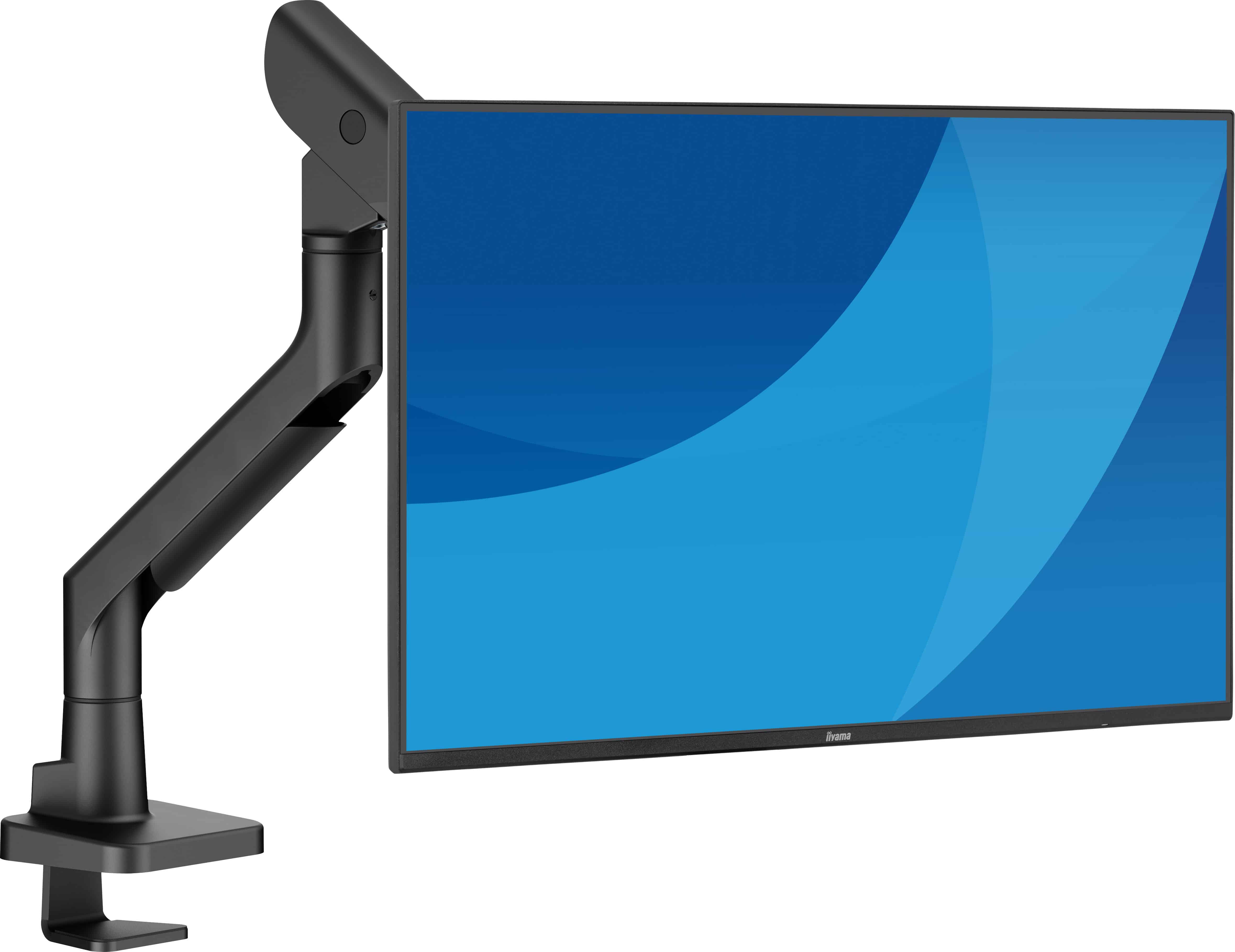 iiyama DS6001C-B1 flat panel bureau steun 124,5 cm (49") Zwart (DS6001C-B1) thumbnail
