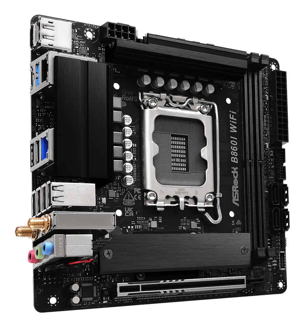 ASRock B860I WiFi DDR5 Intel S1851 retail (90-MXBQQ-A0UAYZ) thumbnail