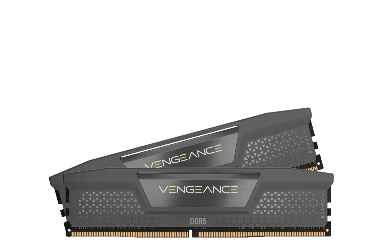 Corsair 64GB PC 6000 CL40 CORSAIR KIT (2x32GB) VENGEANCE retail (CMK64GX5M2D6000Z40) thumbnail