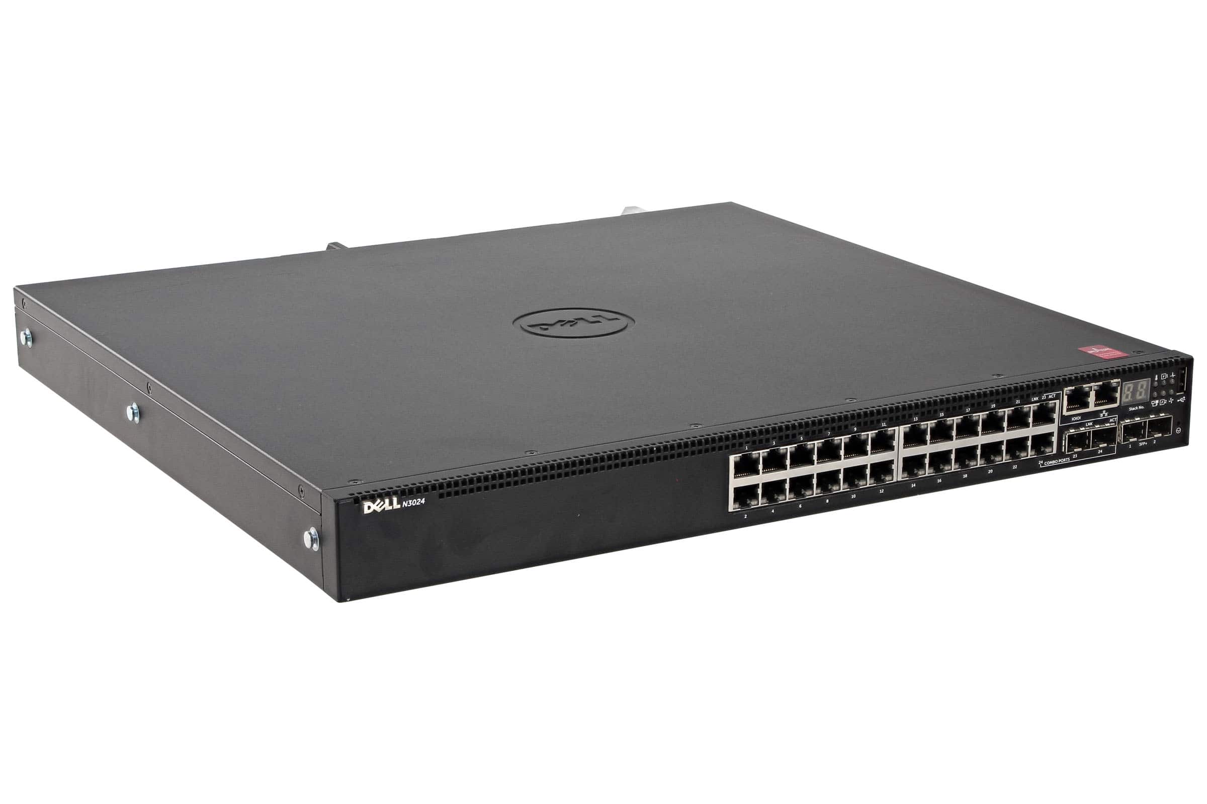 Dell EMC N3024EF-ON Switch, 24x (N3024EF-ON-RFB) thumbnail