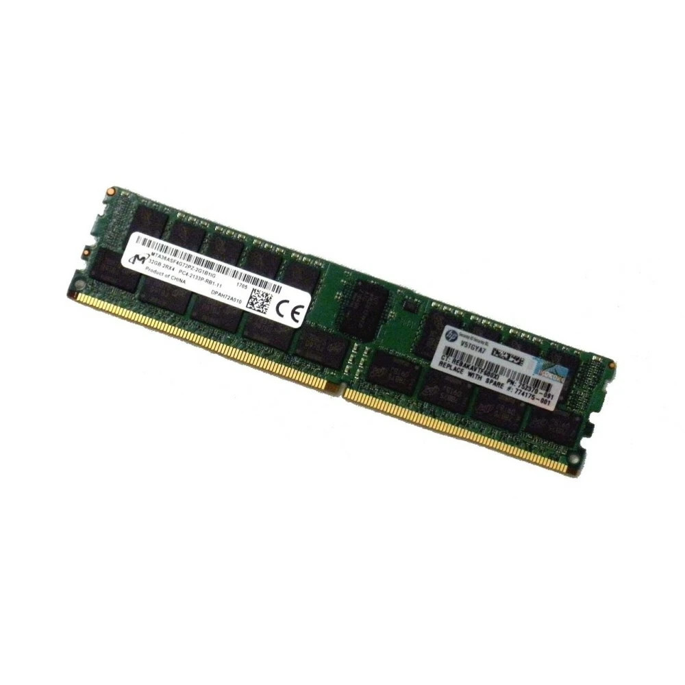 HP 32GB (1*32GB) 2RX4 PC4-17000P-R DDR4-2133MHZ RDIMM (T2) (728629-B21-T2) thumbnail