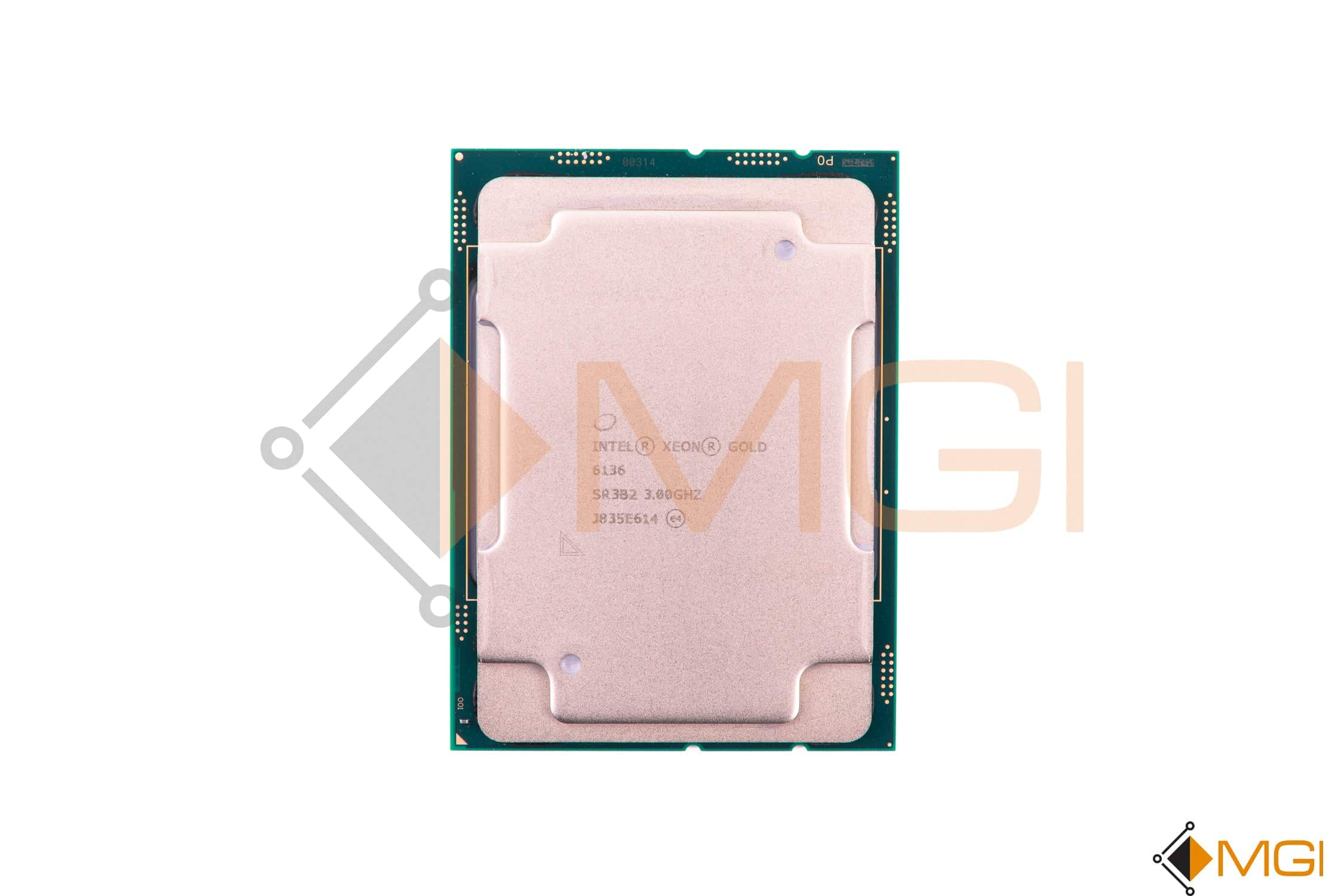 HP Xeon Gold 6136 CPU Processor 12 Core (SR3B2) thumbnail