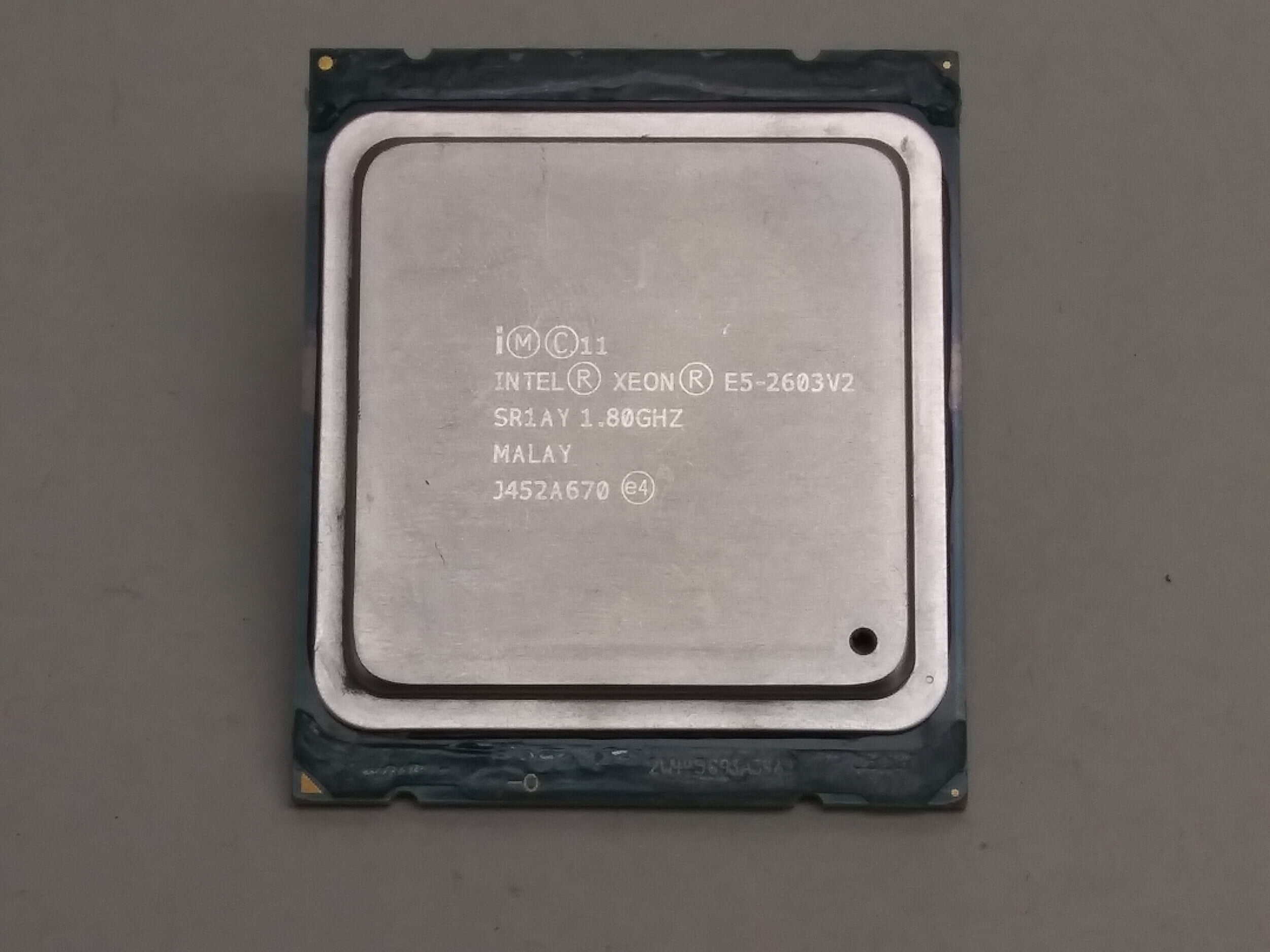 Intel E5-2603v2 1.8GHz 4C 10M 80W (SR1AY) thumbnail