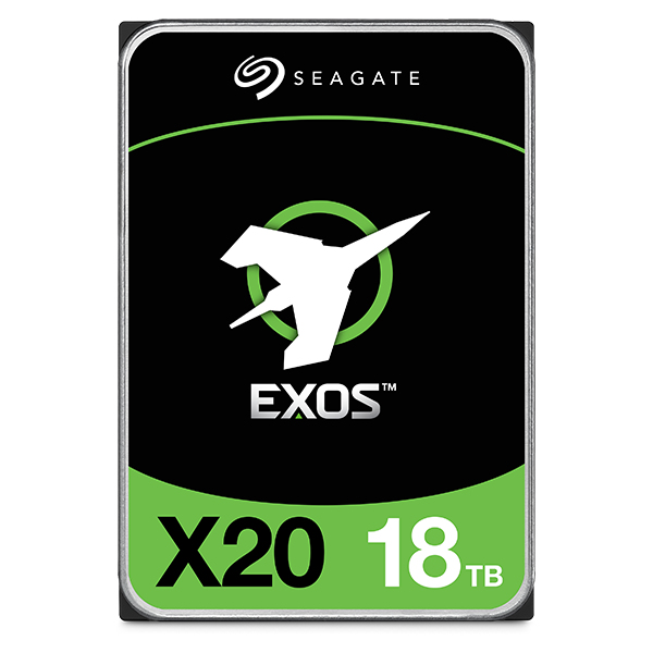 Seagate Enterprise Exos X20 interne harde schijf 18 TB 7200 RPM 3.5" SAS (ST18000NM000D) thumbnail