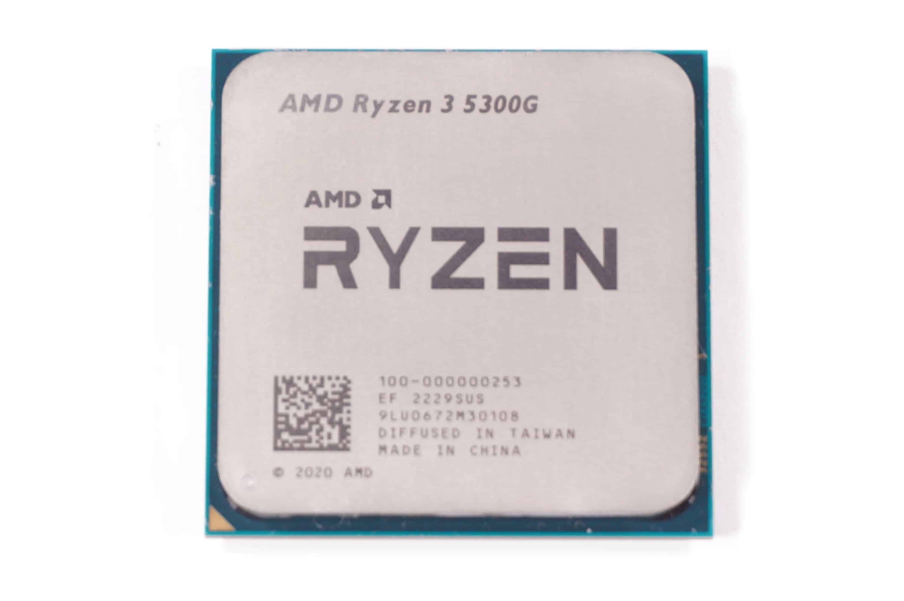 AMD Ryzen 5300G Tray 60 units (100-000000253) thumbnail