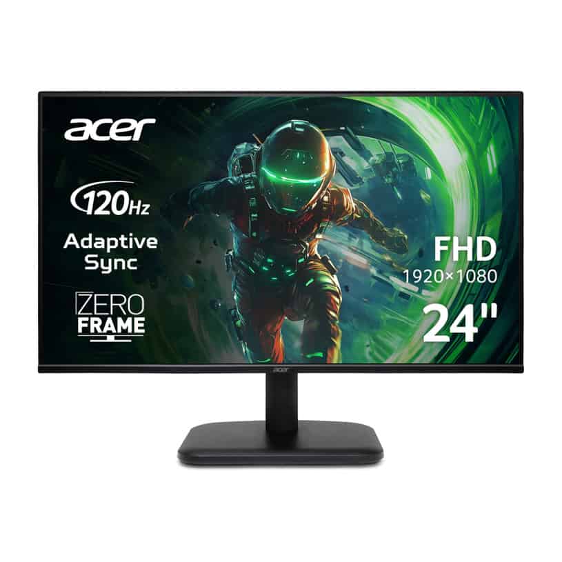 Acer 23.8 Acer EK241YGbi - IPS -120HZ - VGA - HDMI -250nit (UM.QE1EE.G01) thumbnail