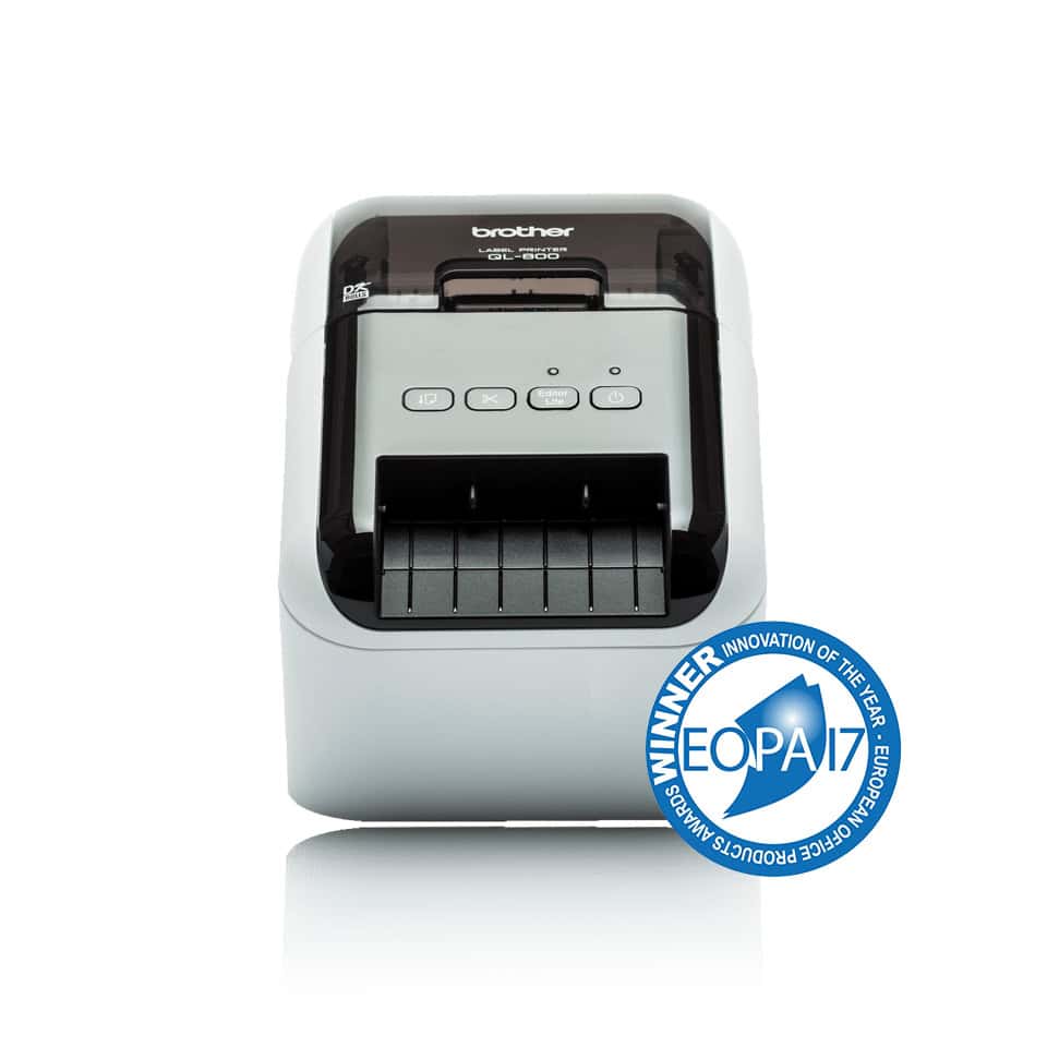 Brother QL-800 labelprinter Direct thermisch Kleur 300 x 600 DPI 148 mm/sec Bedraad DK (QL800) thumbnail