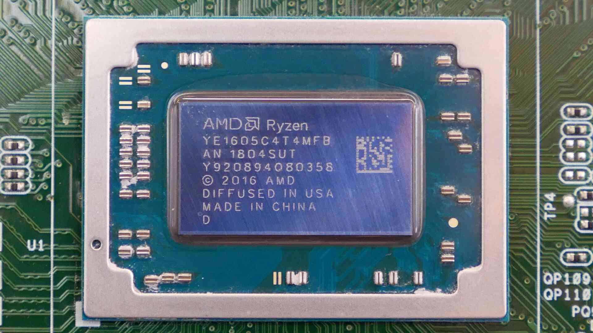 AMD V1000 APU SoC Quad CPU 8 GPU CUs/12-25W (YE1605C4T4MFB) thumbnail
