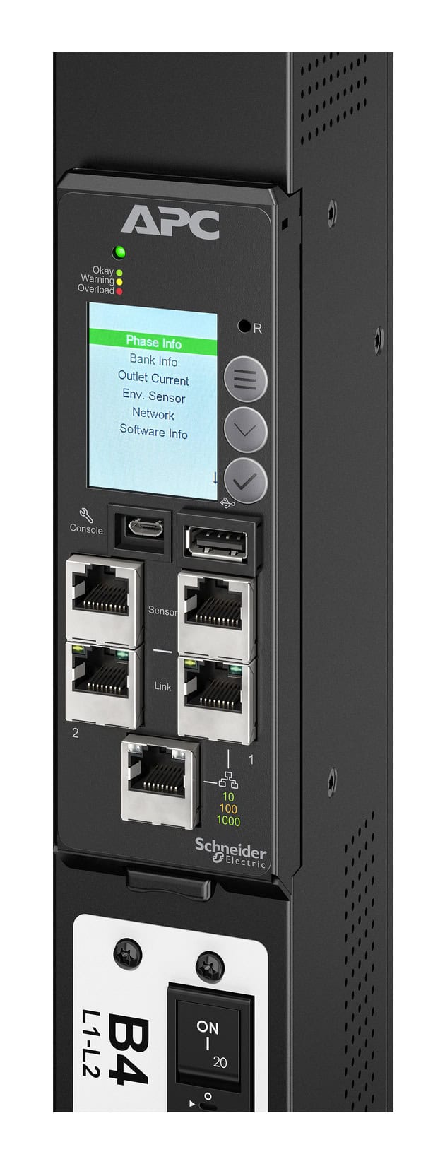 APC NetShelter Rack PDU Advanced netwerkbeheerkaart 3 (APDU9640NMC3) thumbnail
