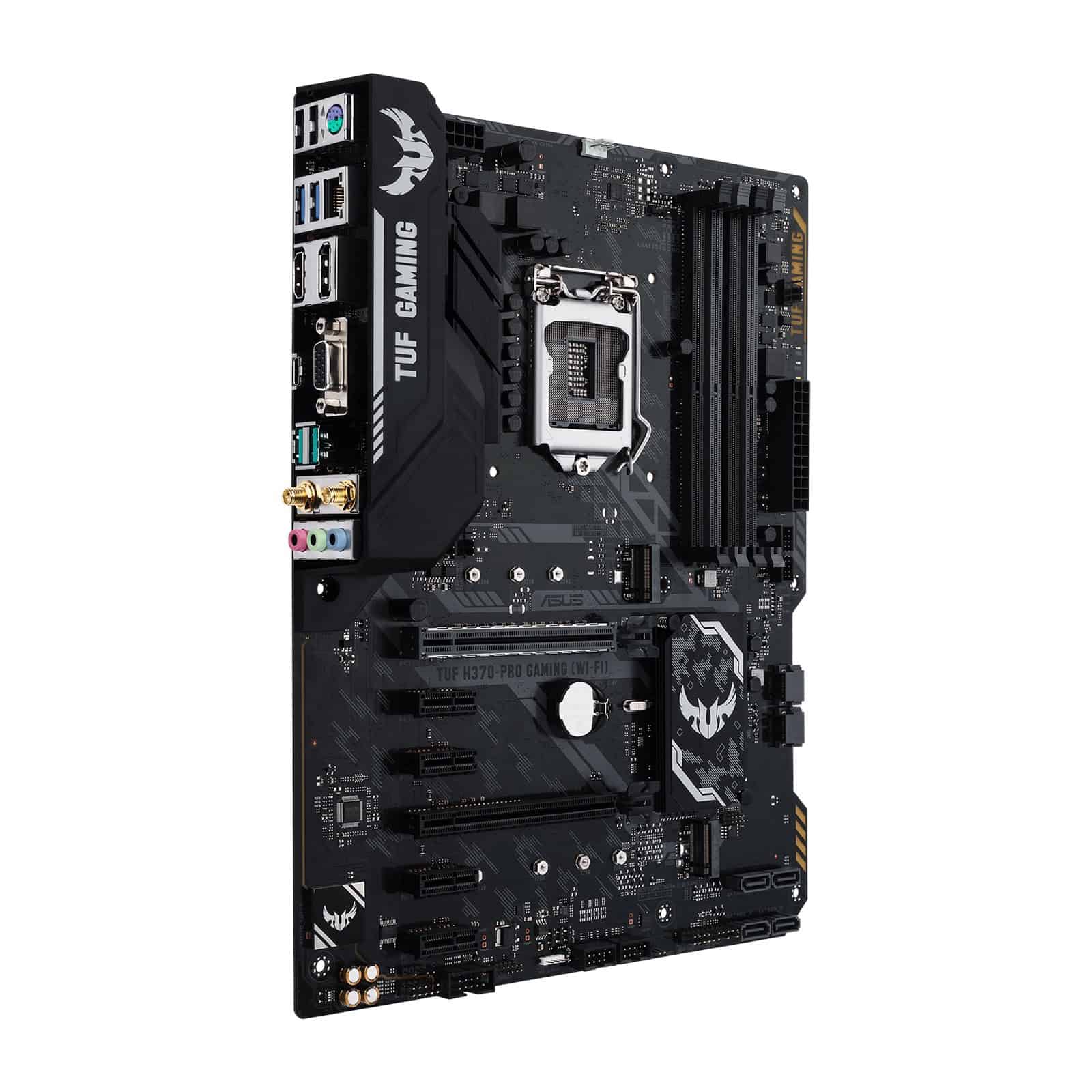 ASUS TUF H370-Pro Gaming (WiFi) Intel® H370 LGA 1151 (Socket H4) ATX (90MB0XK0-M0EAY0) thumbnail
