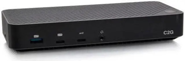 C2G Dual 4k USB A and USB C Hybrid Dock 130w (C2G54538) thumbnail
