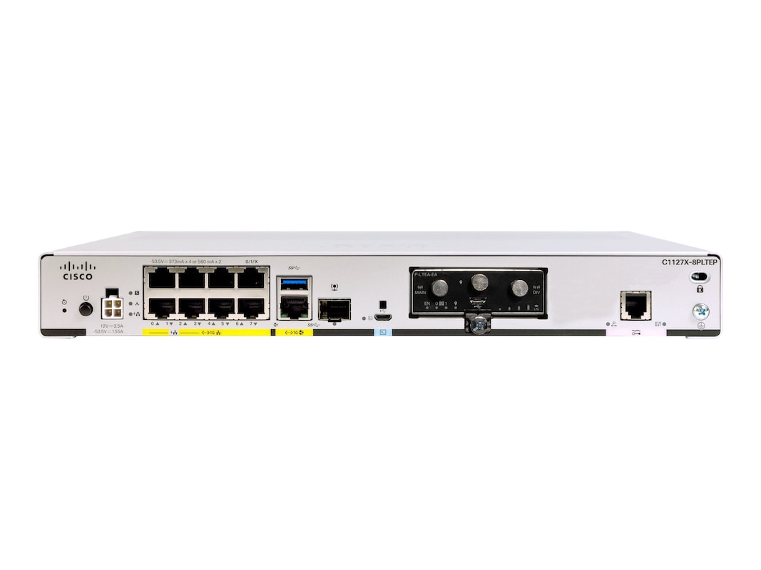 Cisco ISR 1100 8P XDSL GE SFP ROUTER (C1127-8PLTEP) thumbnail