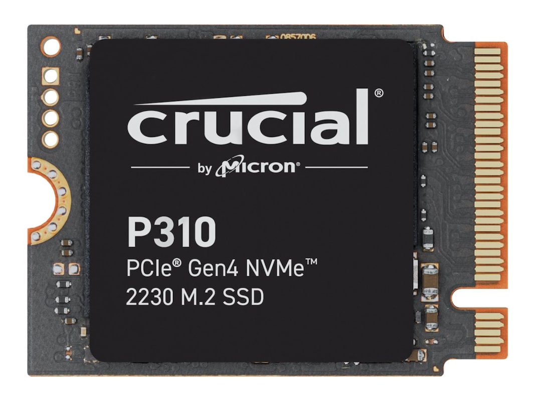 Crucial P310 1TB PCIe Gen4 2230 NVMe M.2 (CT1000P310SSD2-T) thumbnail