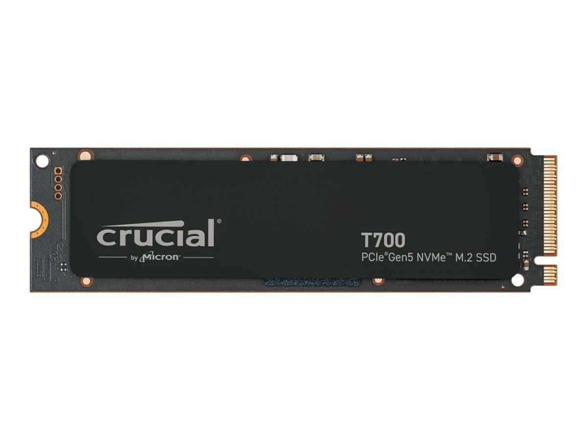 Crucial T700 4TB PCIe Gen5 NVMe M.2 SSD (CT4000T700SSD3T) thumbnail