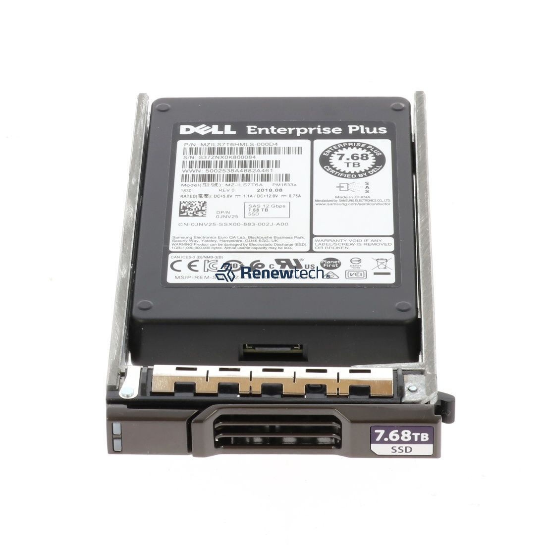 Dell 7.68TB SSD 2.5 SAS 12G RI (RRXD7-COMPELLENT-RFB) thumbnail