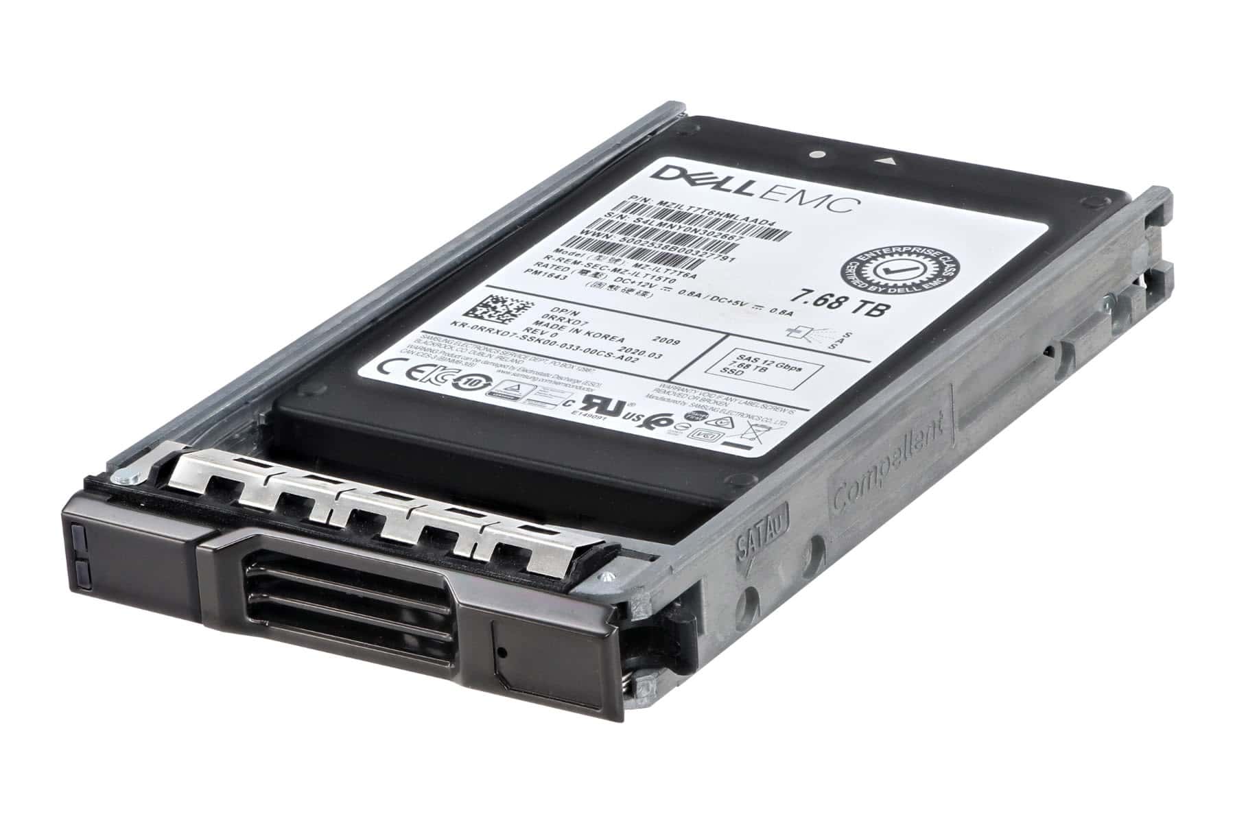 Dell 7.68TB SSD 2.5 SAS 12G RI (RRXD7-COMPELLENT-RFB) thumbnail