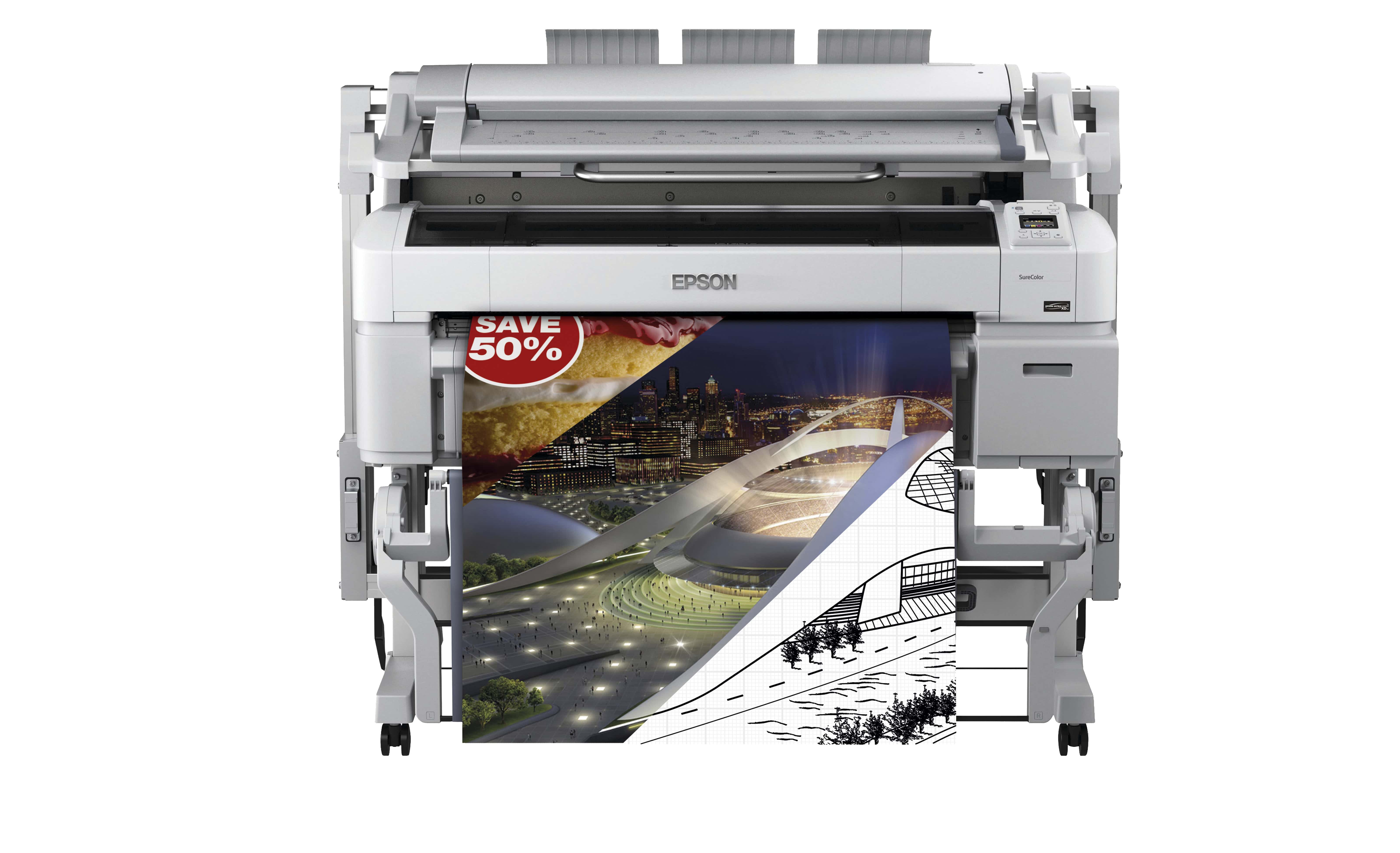 Epson SureColor SC-T5200 MFP met harde schijf (C11CD67301A2) thumbnail