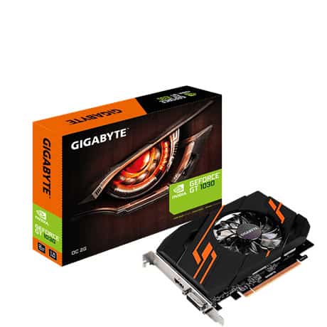 GIGABYTE GV-N1030OC-2GI videokaart NVIDIA GeForce GT 1030 2 GB GDDR5 (GV-N1030OC-2GI) thumbnail