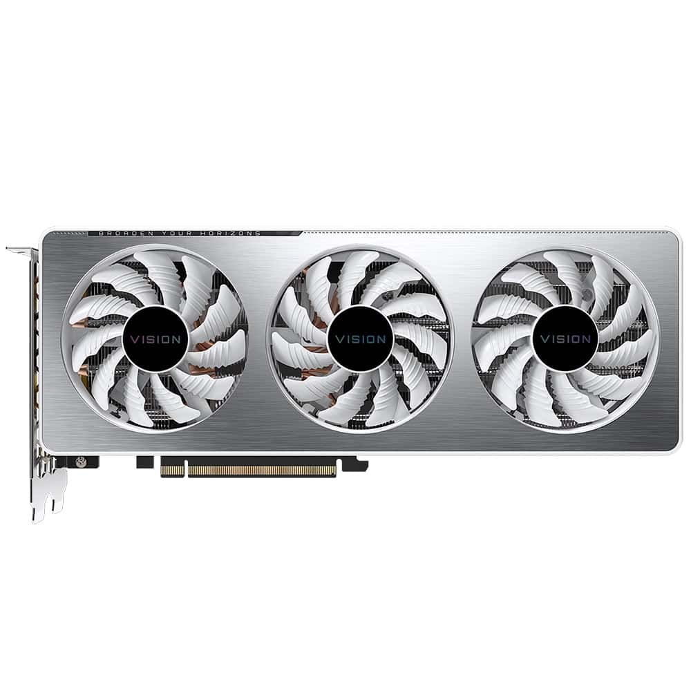 GIGABYTE GeForce RTX 3060 Ti VISION OC 8G NVIDIA 8 GB GDDR6 (GV-N306TVISION OC-8GD) thumbnail