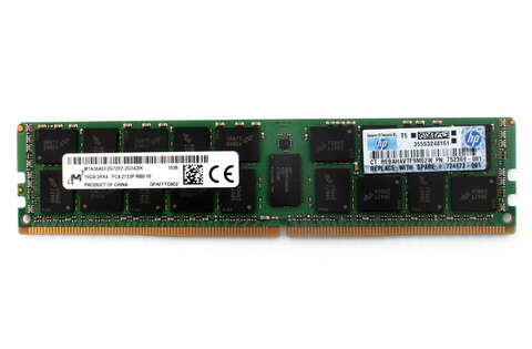 HP 16GB DDR4 2133MHz geheugenmodule 1 x 16 GB 288-pin DIMM ECC (752369-081) thumbnail