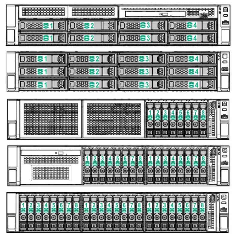 HPE DL180 Gen10 8LFF CTO Server (879515-B21) thumbnail