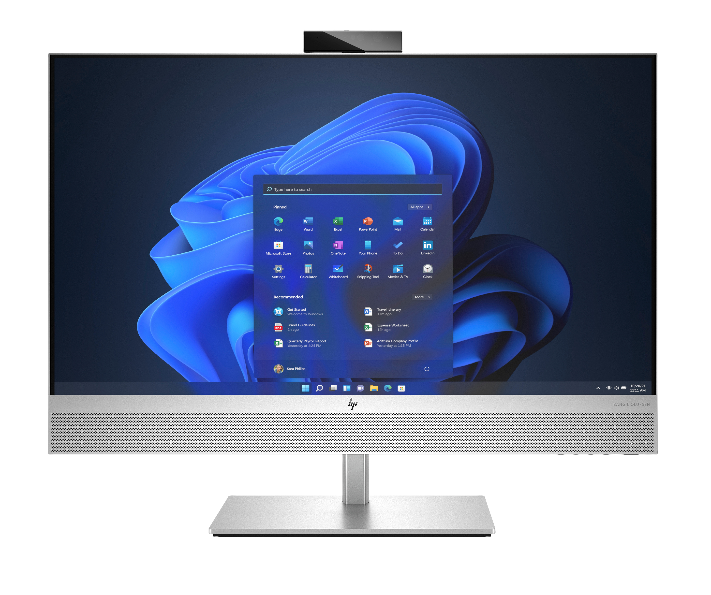 HP EliteOne 870 G9 Intel® Core™ i7 i7-14700 68,6 cm (27") 2560 x 1440 Pixels Alles-in-één-pc 32 GB DDR5-SDRAM 512 GB SSD Windows 11 Pro Wi-Fi 6E (802.11ax) Zilver (99B44ET#ABH) thumbnail